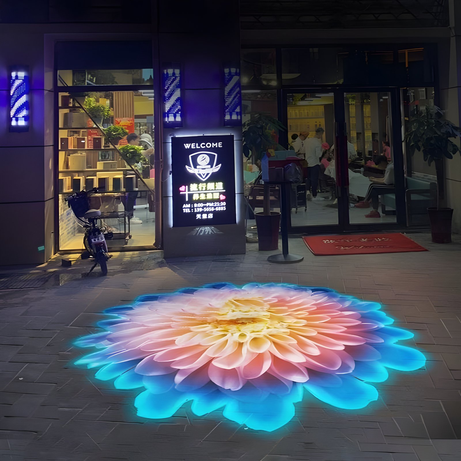 Indoor & Outdoor Logo Projector Light USE