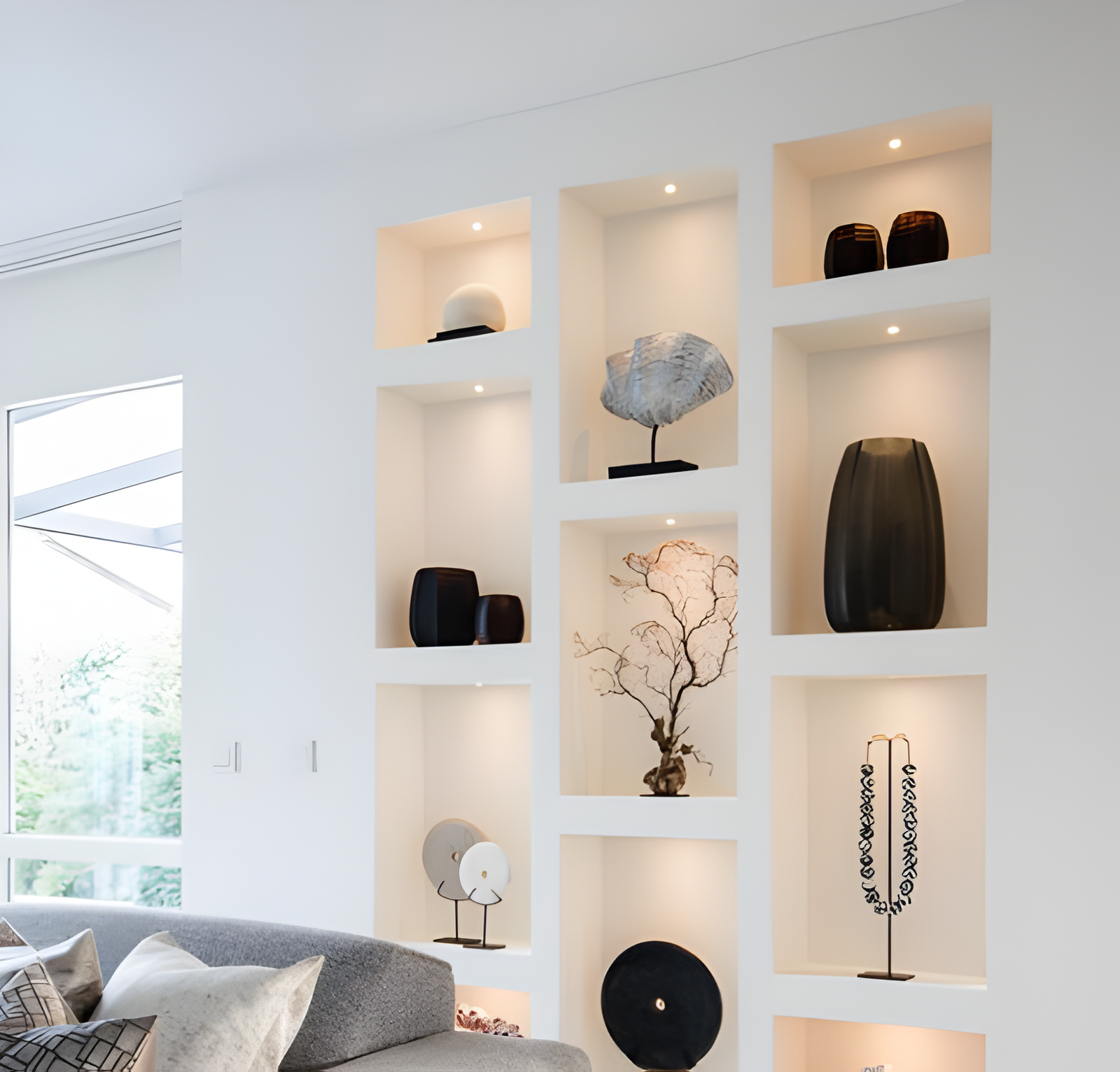 Mini Series Niche Spot Lights-use