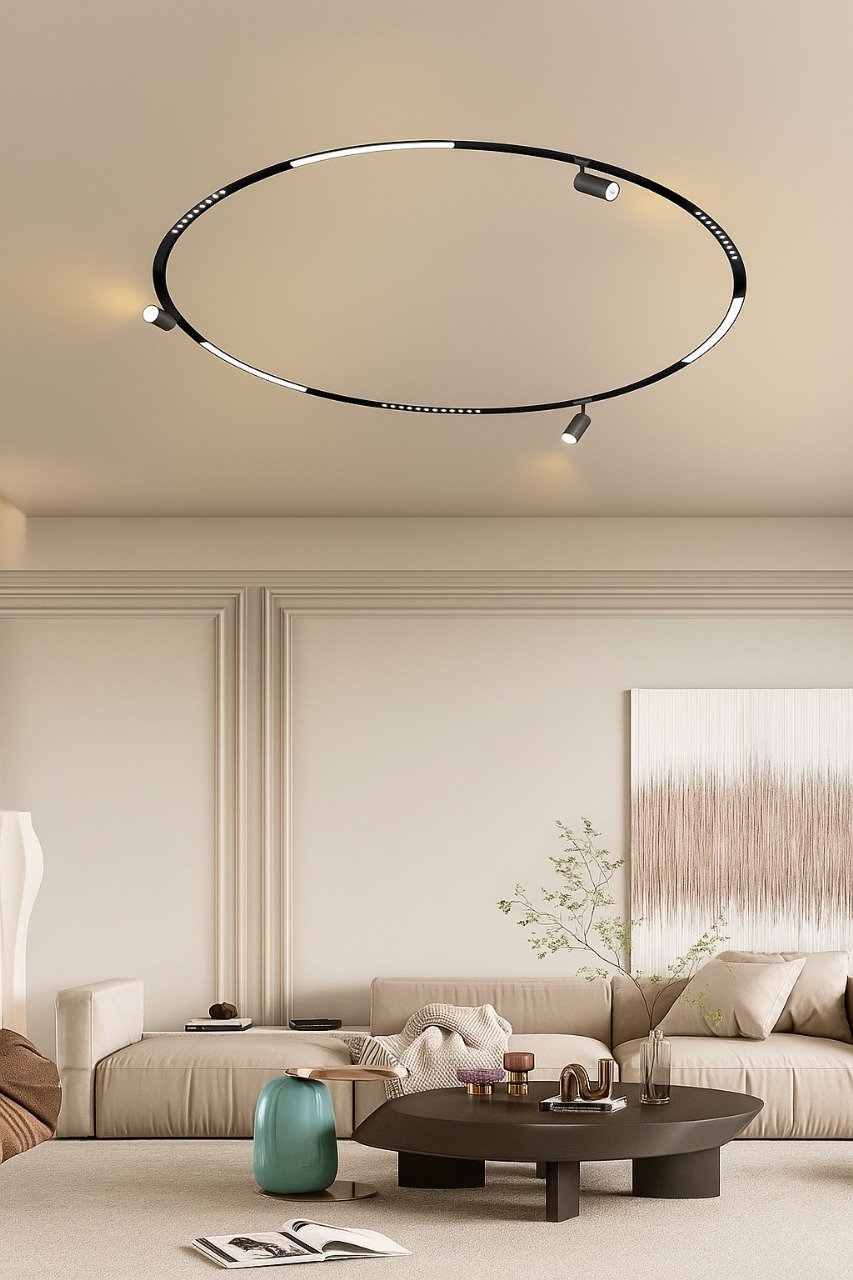 Round Shape Magnetic Track/Lights USE