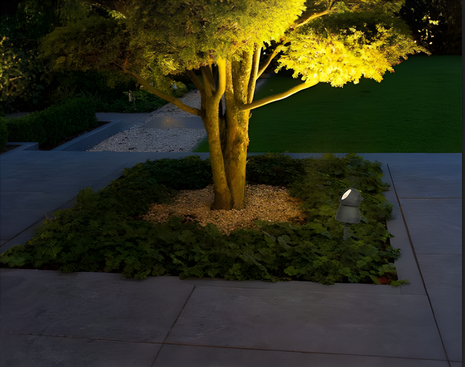 Outdoor Garden Spike Light-use